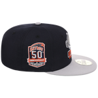 Houston Astros Houston Crown the City 'Astrodome' New Era 59FIFTY (Navy/Gray)