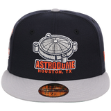 Houston Astros Houston Crown the City 'Astrodome' New Era 59FIFTY (Navy/Gray)