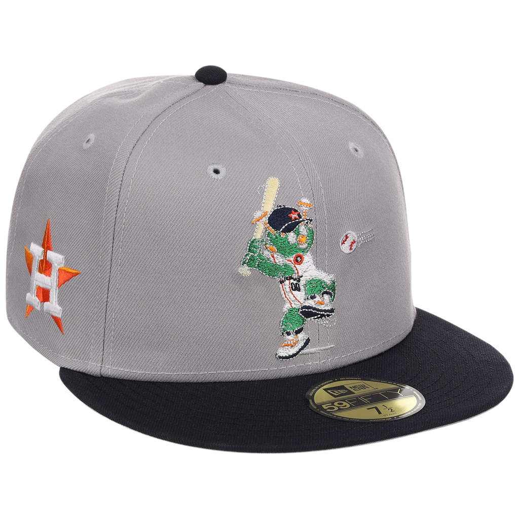 Houston Astros Houston Crown the City 'Mascot' New Era 59FIFTY (Gray/Navy)