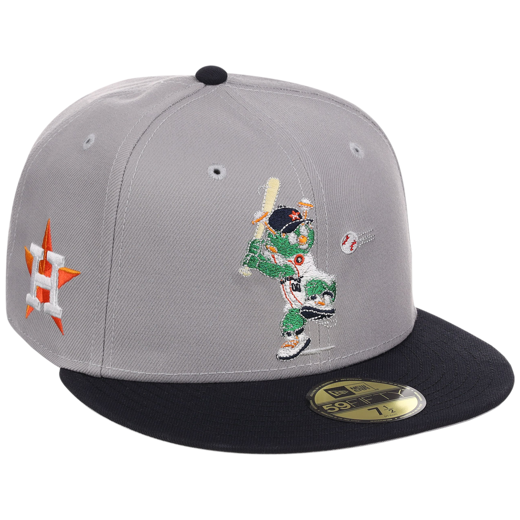 Houston Astros Houston Crown the City 'Mascot' New Era 59FIFTY (Gray/Navy)