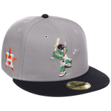 Houston Astros Houston Crown the City 'Mascot' New Era 59FIFTY (Gray/Navy)