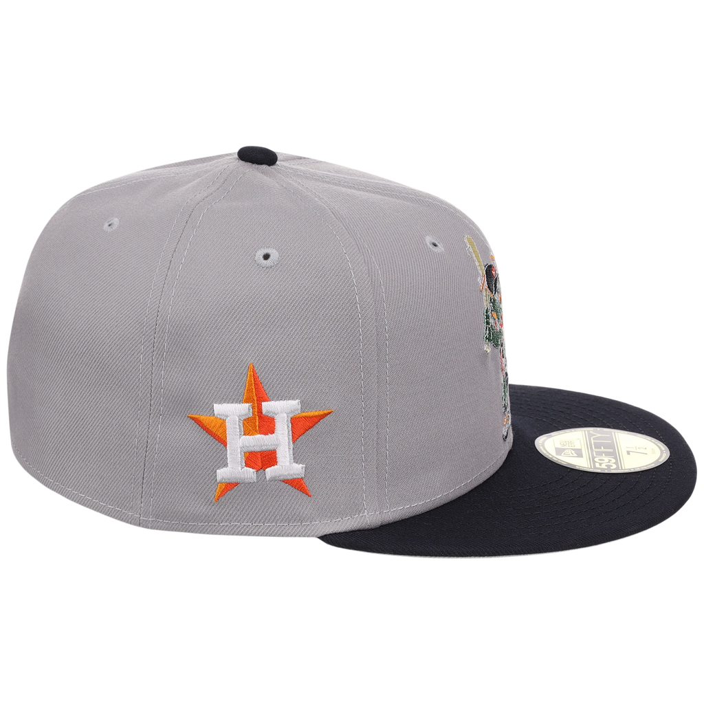 Houston Astros Houston Crown the City 'Mascot' New Era 59FIFTY (Gray/Navy)