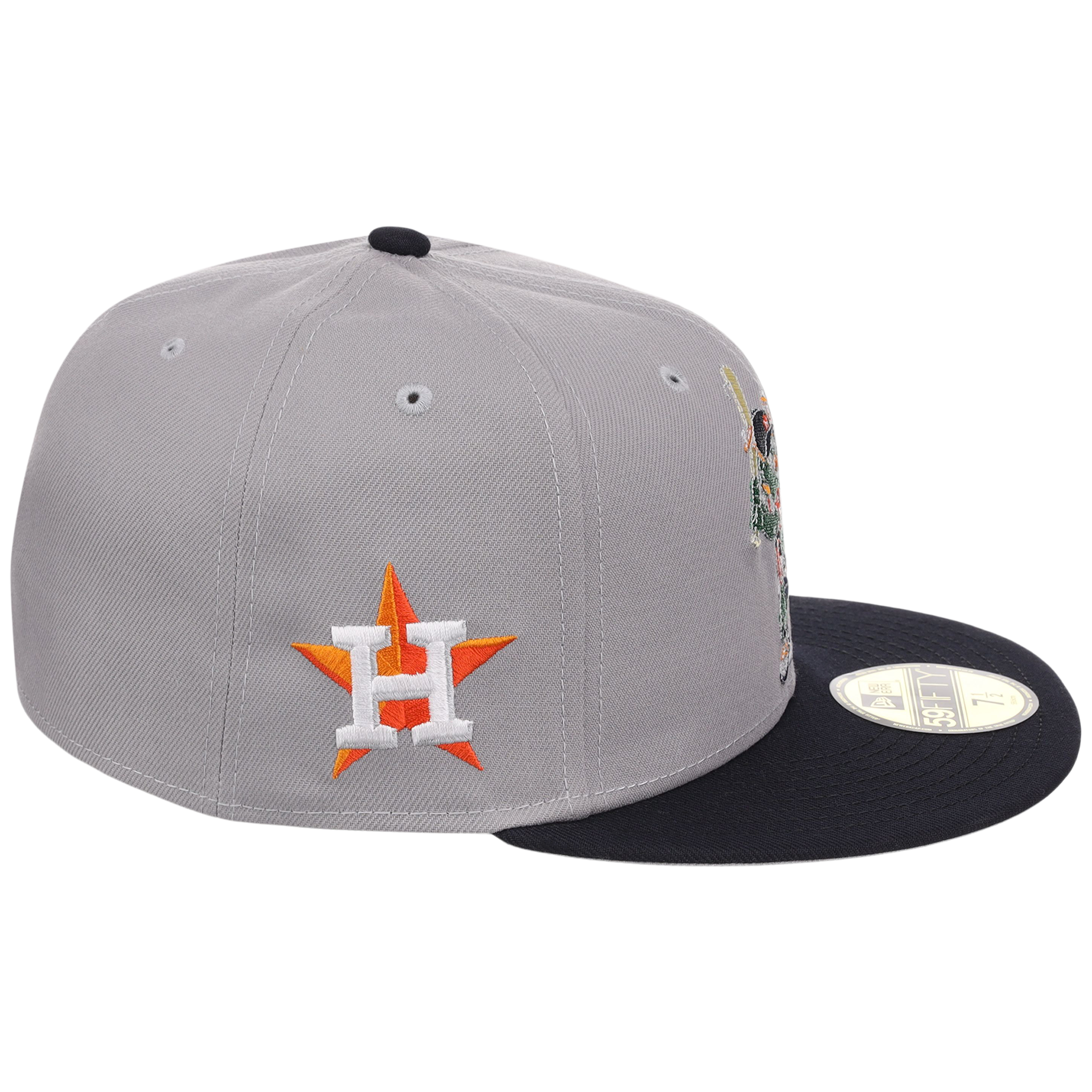Houston Astros Houston Crown the City 'Mascot' New Era 59FIFTY (Gray/Navy)
