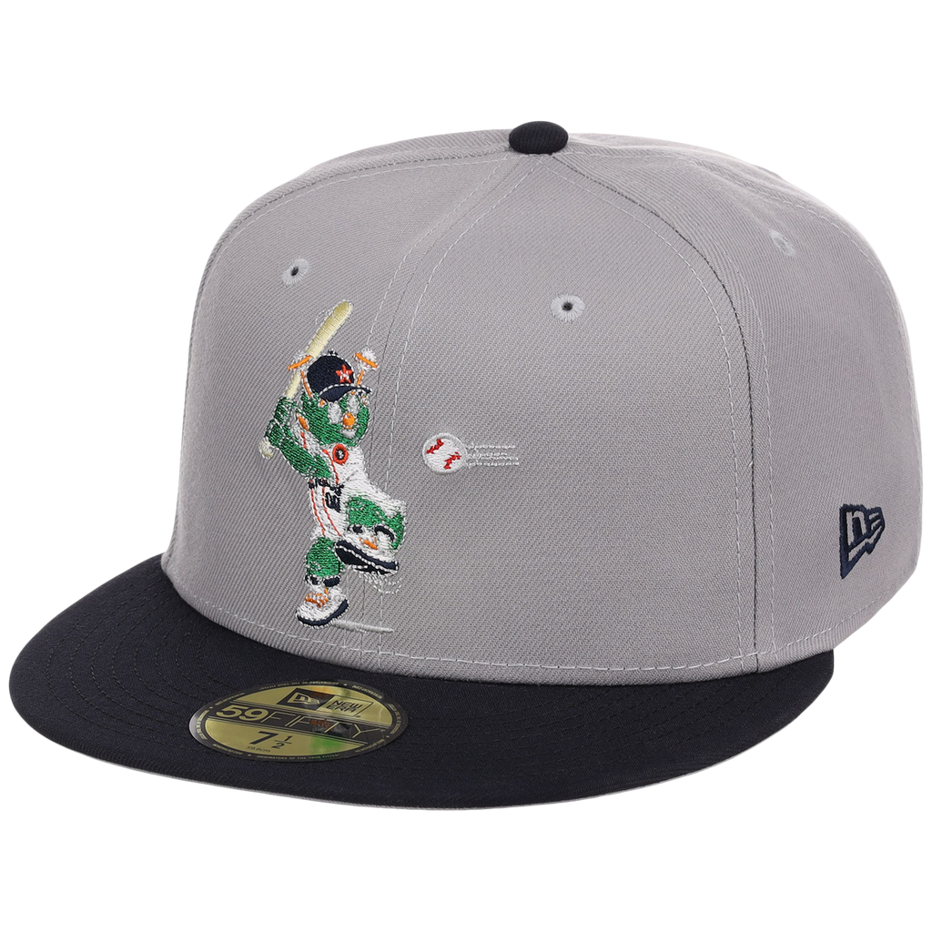 Houston Astros Houston Crown the City 'Mascot' New Era 59FIFTY (Gray/Navy)