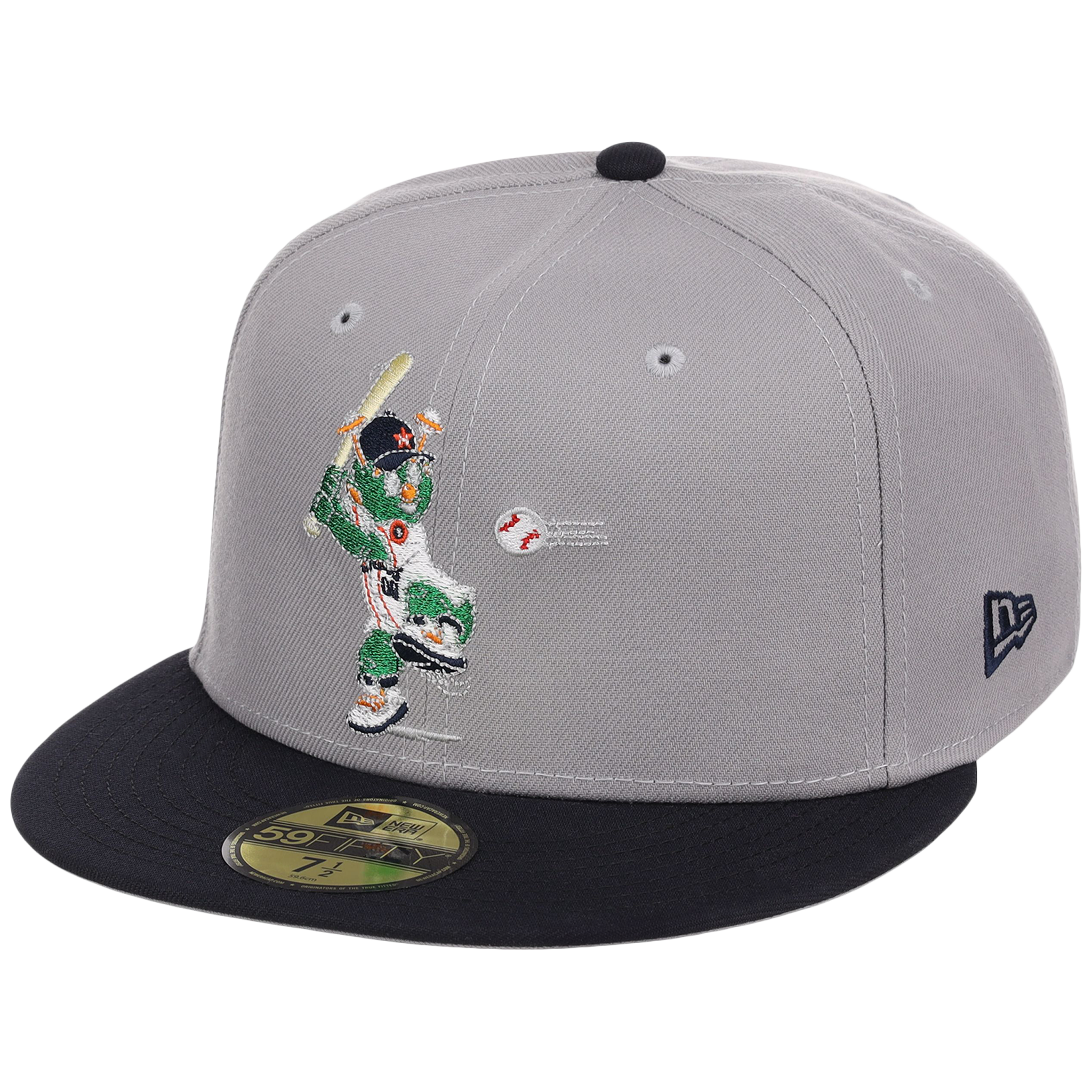 Houston Astros Houston Crown the City 'Mascot' New Era 59FIFTY (Gray/Navy)