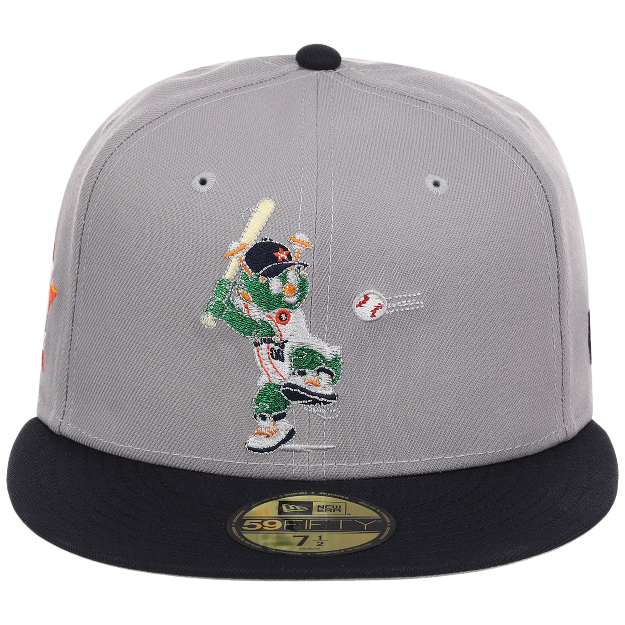 Houston Astros Houston Crown the City 'Mascot' New Era 59FIFTY (Gray/Navy)