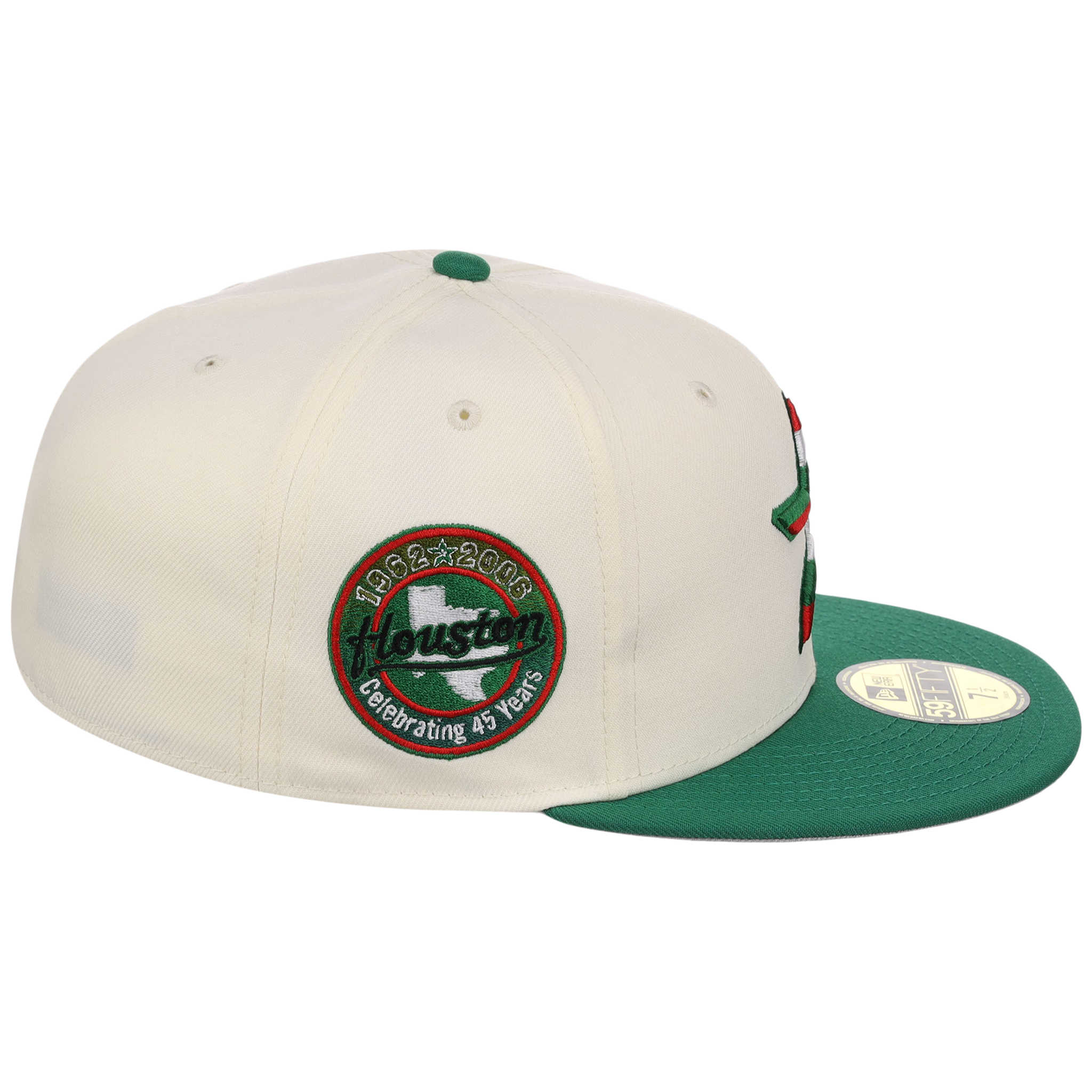 Houston Astros Houston Crown the City 'MEX Heritage Star' New Era 59FIFTY (Chrome/Kelly Green)