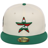 Houston Astros Houston Crown the City 'MEX Heritage Star' New Era 59FIFTY (Chrome/Kelly Green)