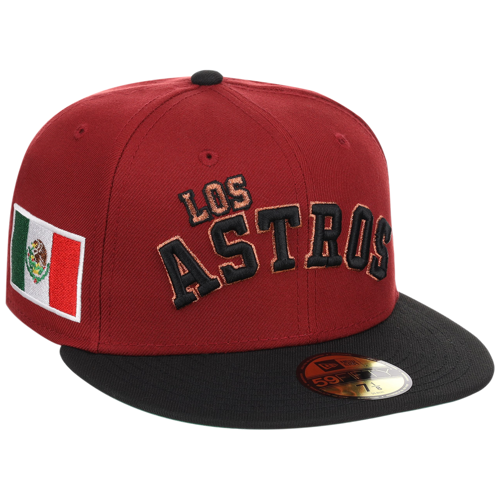 Houston Astros Houston Crown the City 'Los Astros' New Era 59FIFTY (Red/Black)