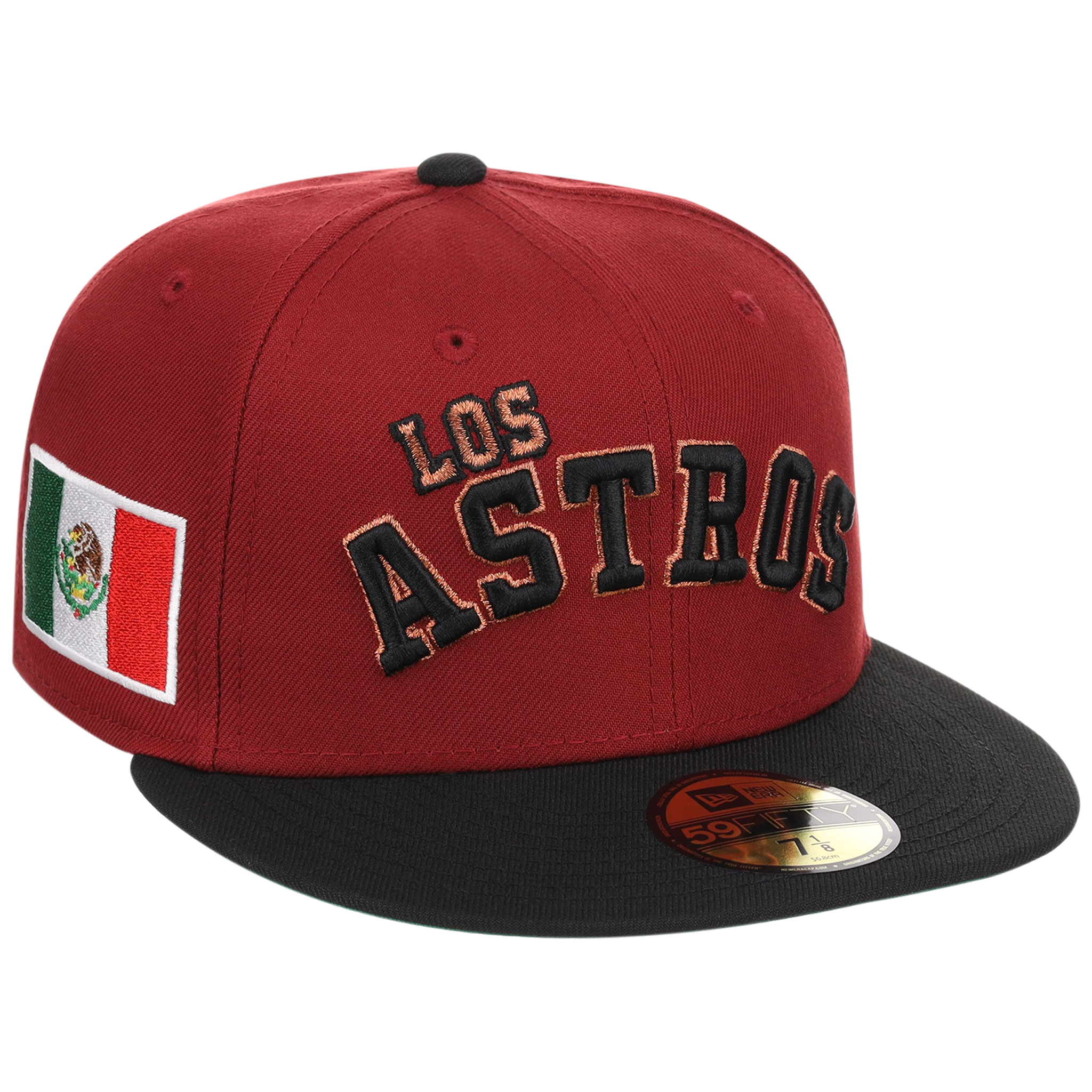 Houston Astros Houston Crown the City 'Los Astros' New Era 59FIFTY (Red/Black)