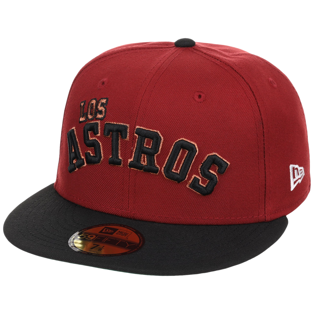 Houston Astros Houston Crown the City 'Los Astros' New Era 59FIFTY (Red/Black)