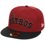 Houston Astros Houston Crown the City 'Los Astros' New Era 59FIFTY (Red/Black)