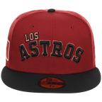 Houston Astros Houston Crown the City 'Los Astros' New Era 59FIFTY (Red/Black)