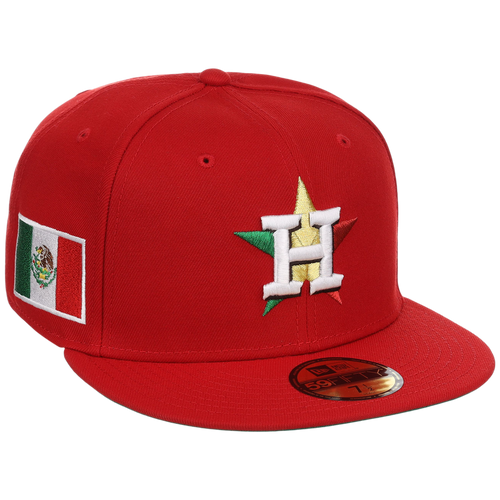 Houston Astros Houston Crown the City 'Multicolor Star' New Era 59FIFTY (Red/Red)