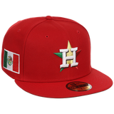 Houston Astros Houston Crown the City 'Multicolor Star' New Era 59FIFTY (Red/Red)