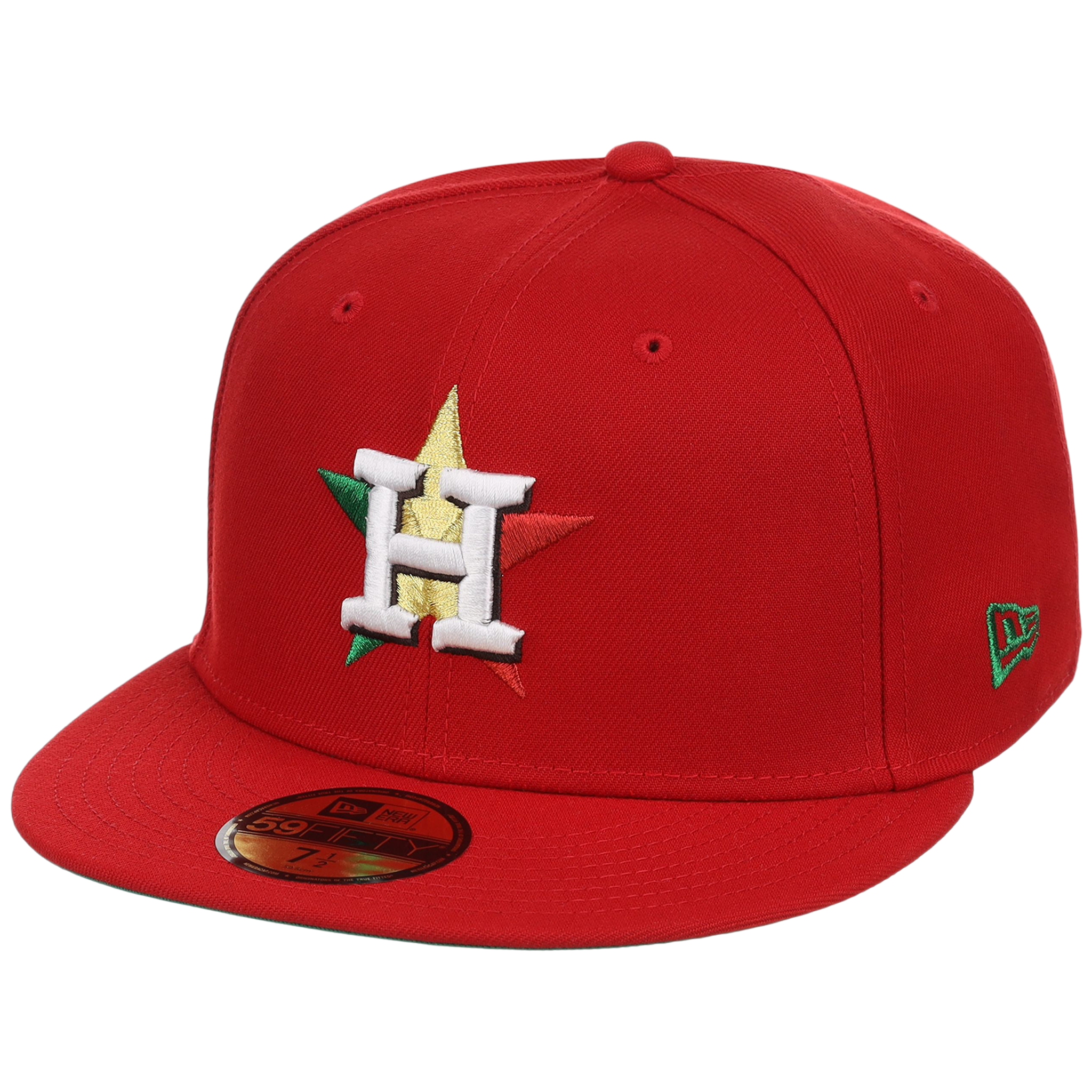 Houston Astros Houston Crown the City 'Multicolor Star' New Era 59FIFTY (Red/Red)
