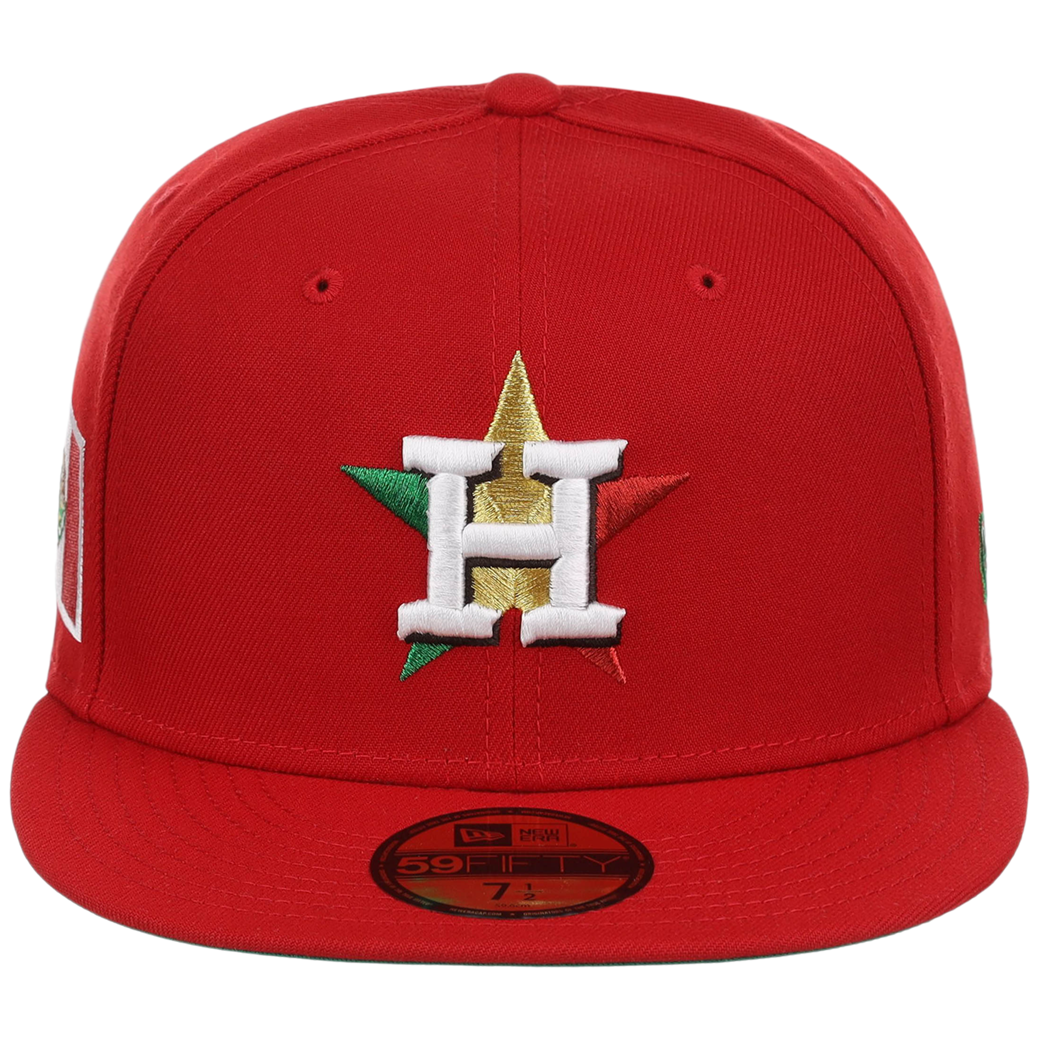 Houston Astros Houston Crown the City 'Multicolor Star' New Era 59FIFTY (Red/Red)