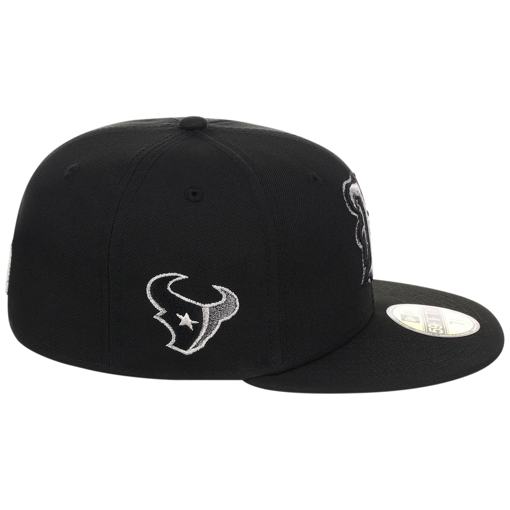 Houston Texans Houston Crown the City 'H Star' New Era 59FIFTY (Black/Black)