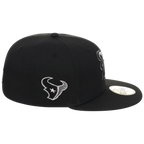 Houston Texans Houston Crown the City 'H Star' New Era 59FIFTY (Black/Black)