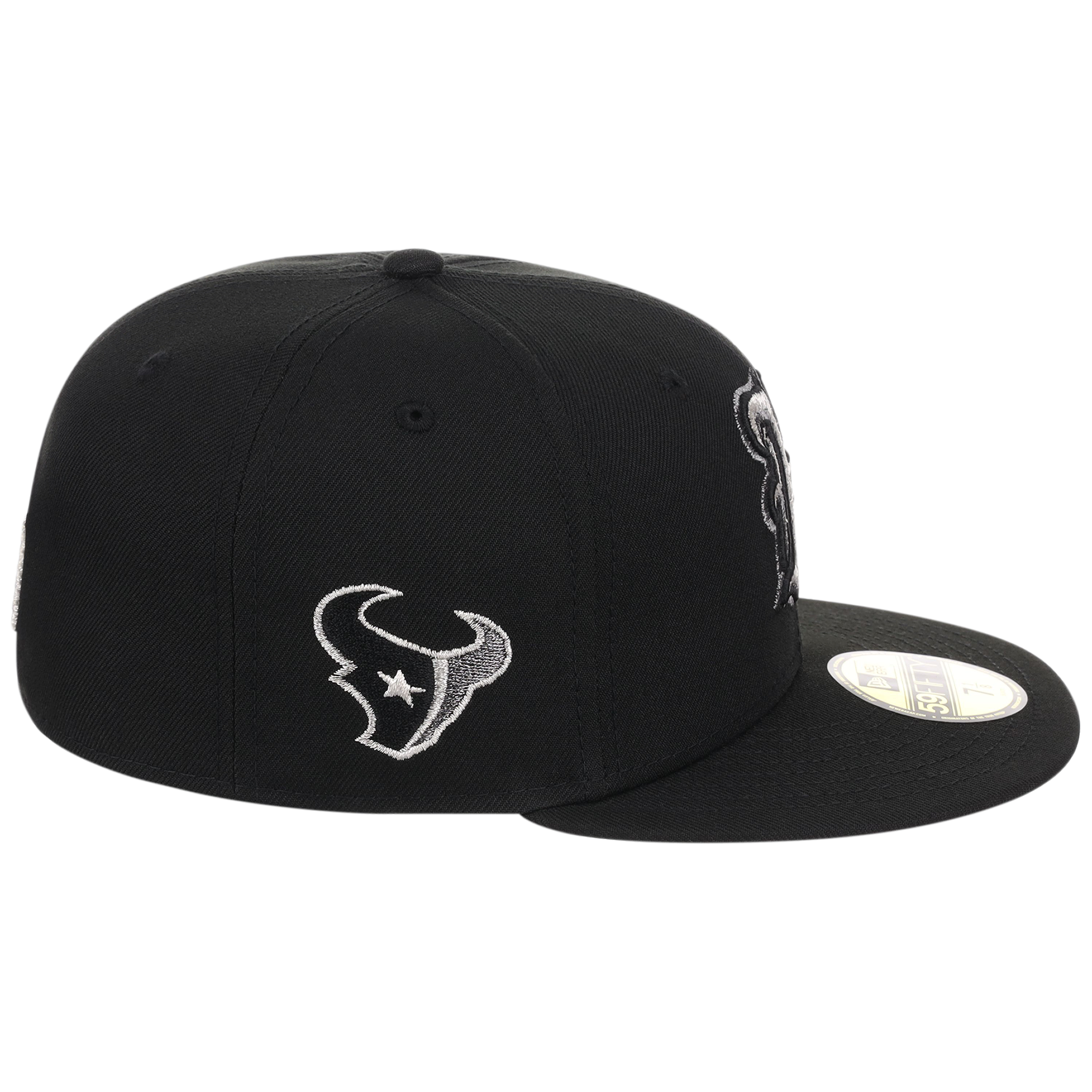 Houston Texans Houston Crown the City 'H Star' New Era 59FIFTY (Black/Black)
