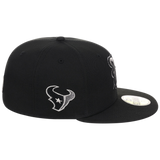 Houston Texans Houston Crown the City 'H Star' New Era 59FIFTY (Black/Black)