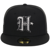 Houston Texans Houston Crown the City 'H Star' New Era 59FIFTY (Black/Black)