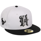 Houston Texans Houston Crown the City 'H Star' New Era 59FIFTY (White/Black)