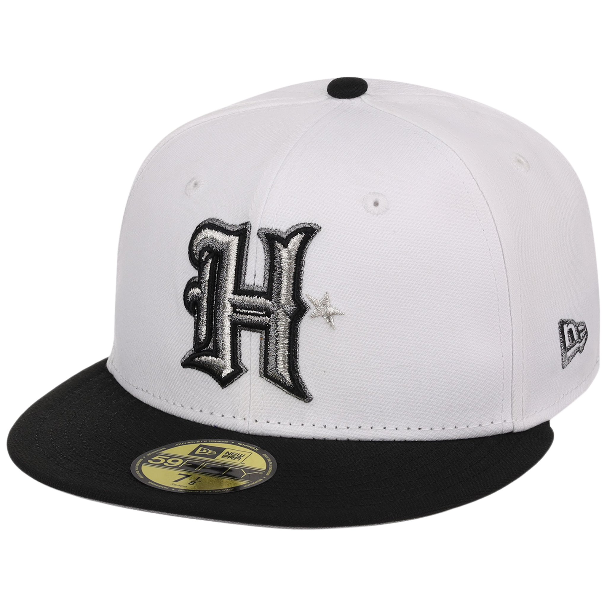 Houston Texans Houston Crown the City 'H Star' New Era 59FIFTY (White/Black)