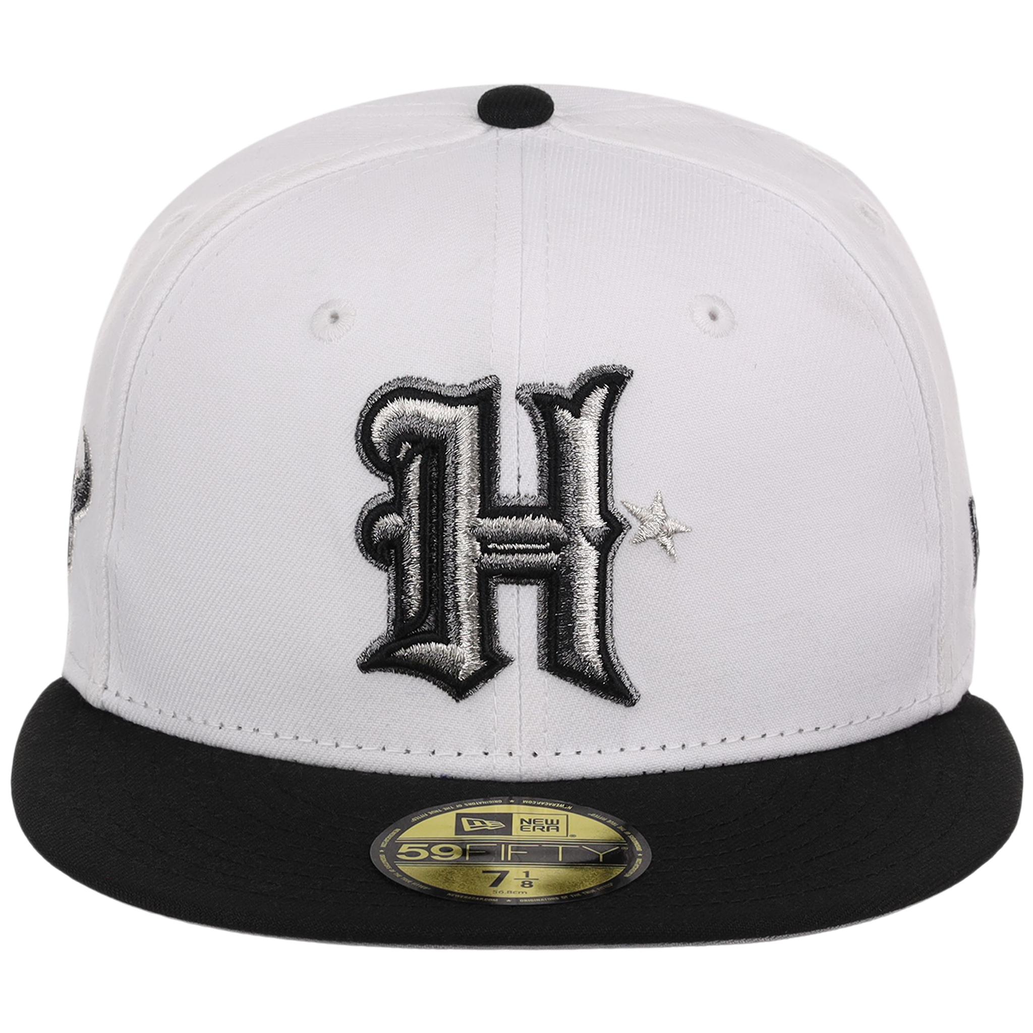 Houston Texans Houston Crown the City 'H Star' New Era 59FIFTY (White/Black)