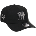 Houston Texans Houston Crown the City 'H Star' New Era 9FORTY (Black/Black)