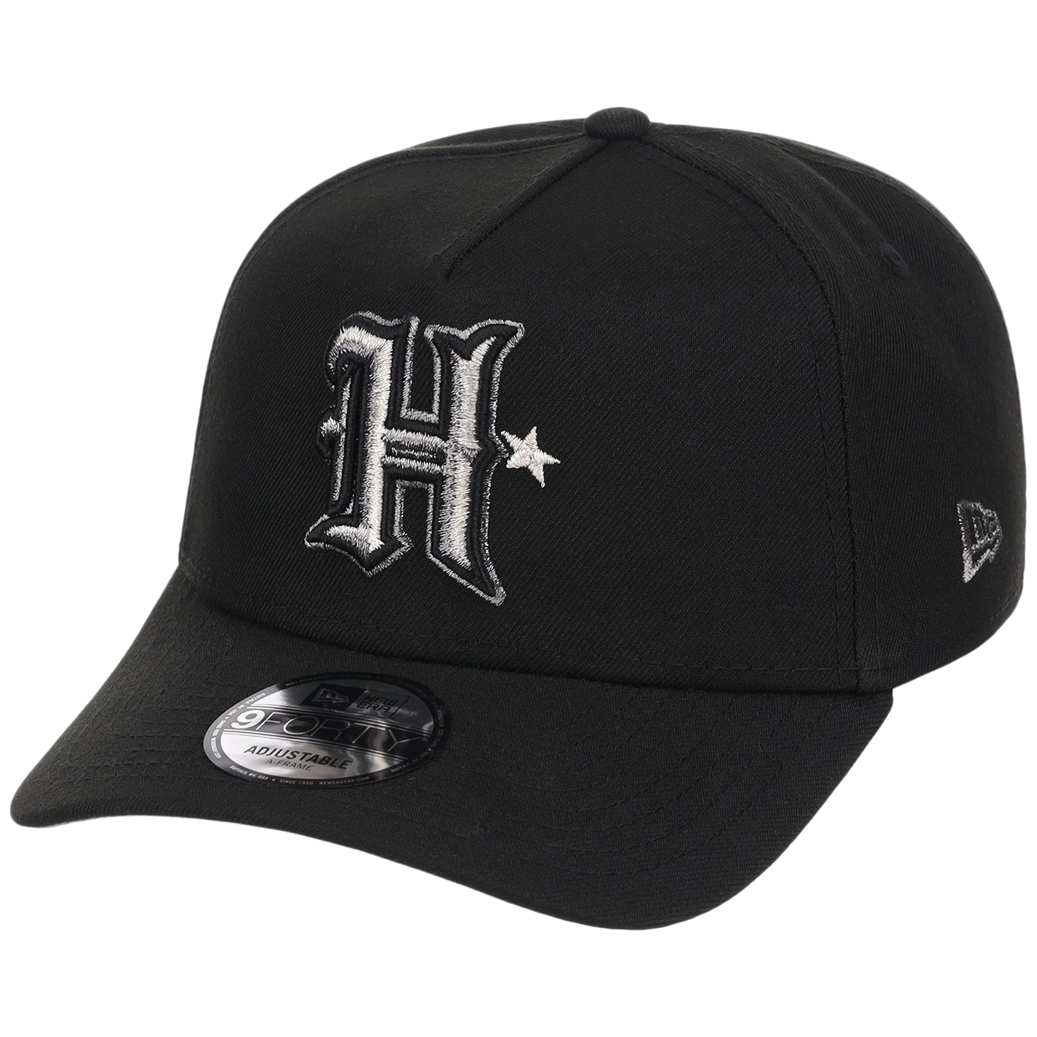 Houston Texans Houston Crown the City 'H Star' New Era 9FORTY (Black/Black)