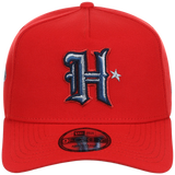 Houston Texans Houston Crown the City 'H Star' New Era 9FORTY (Red/Sky)