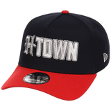 Houston Texans Houston Crown the City 'H-Town' New Era 9FORTY (Navy/Red)