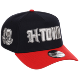 Houston Texans Houston Crown the City 'H-Town' New Era 9FORTY (Navy/Red)