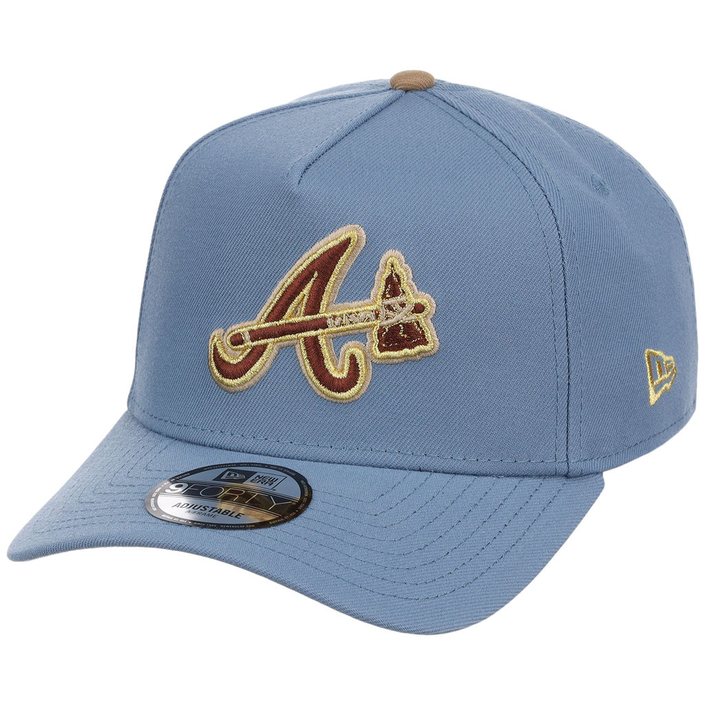 Atlanta Braves MLB Golden Fade New Era 9FORTY