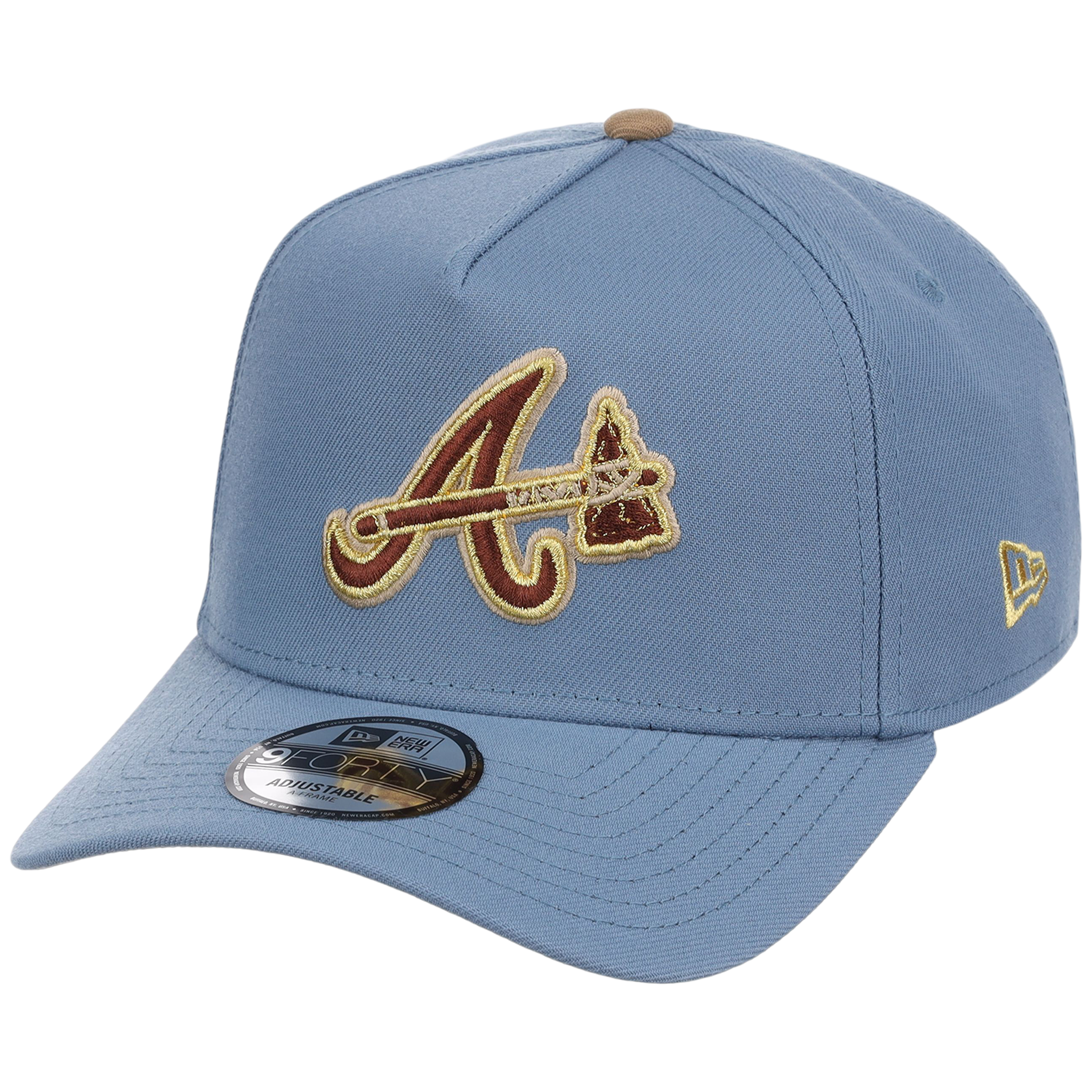Atlanta Braves MLB Golden Fade New Era 9FORTY