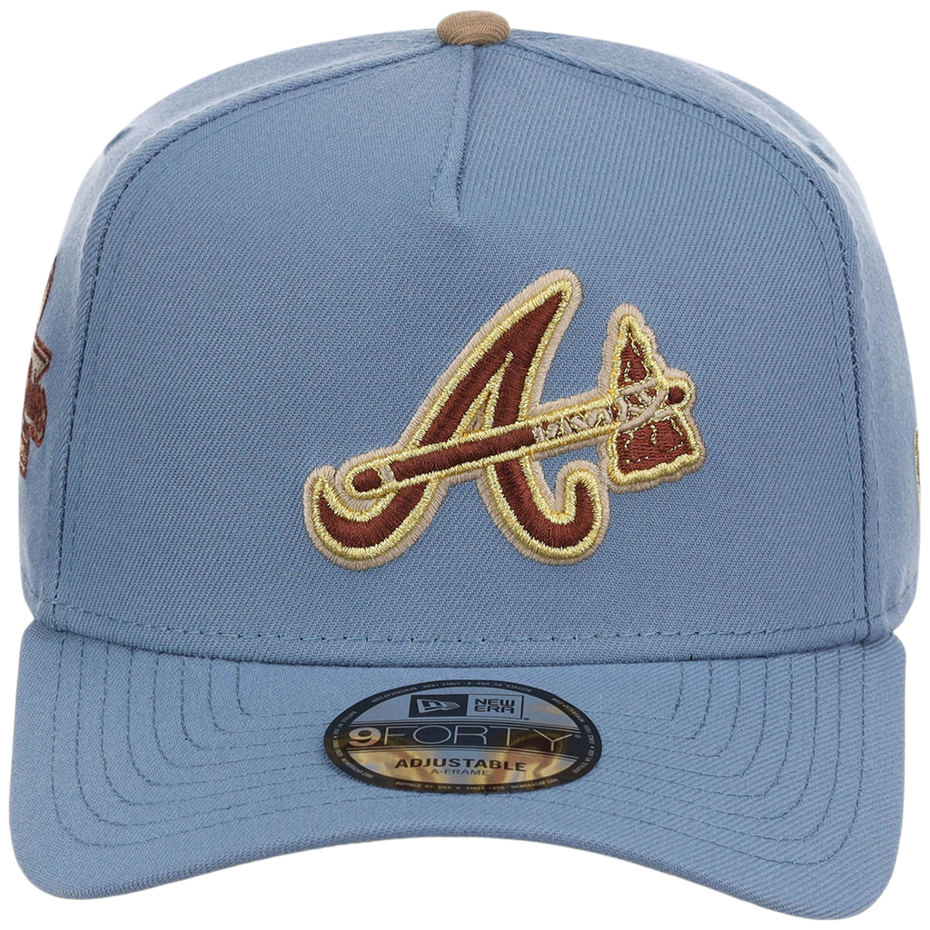 Atlanta Braves MLB Golden Fade New Era 9FORTY