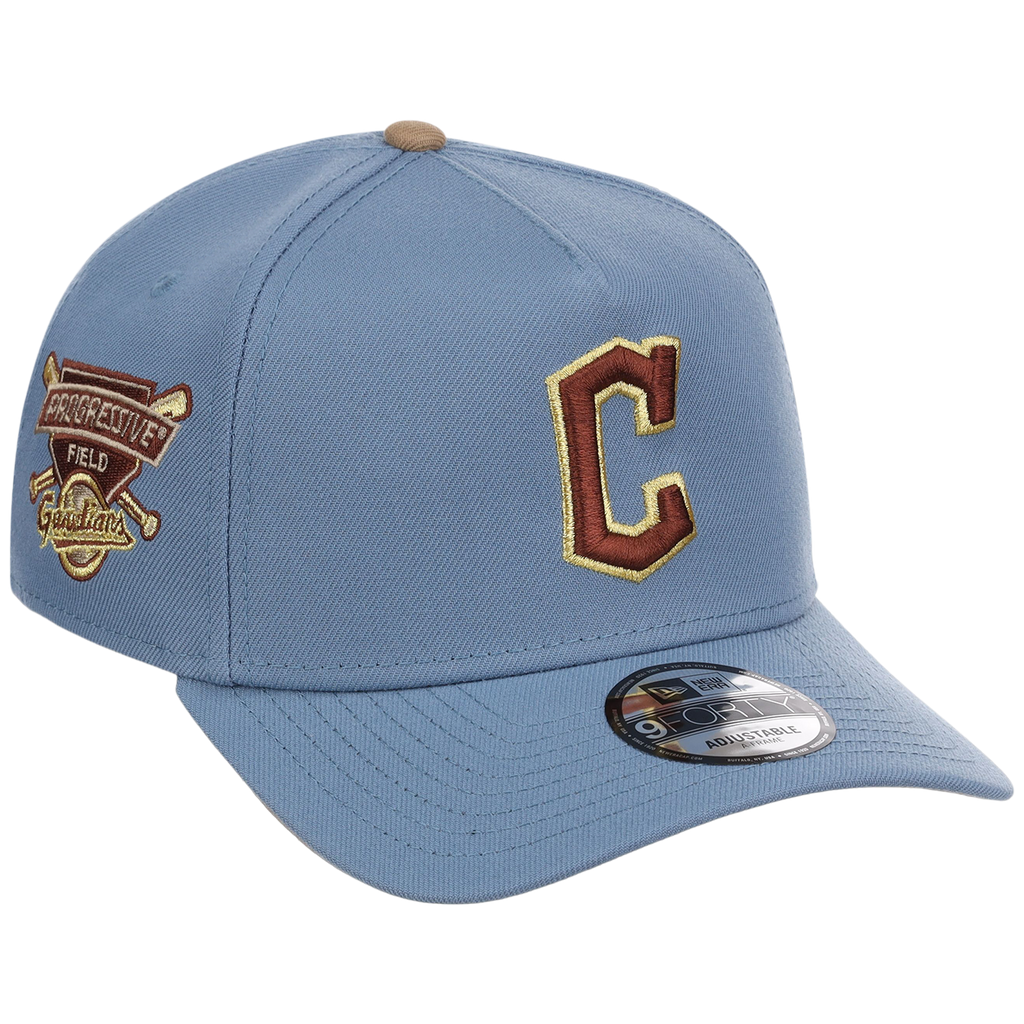 Cleveland Guardians MLB Golden Fade New Era 9FORTY