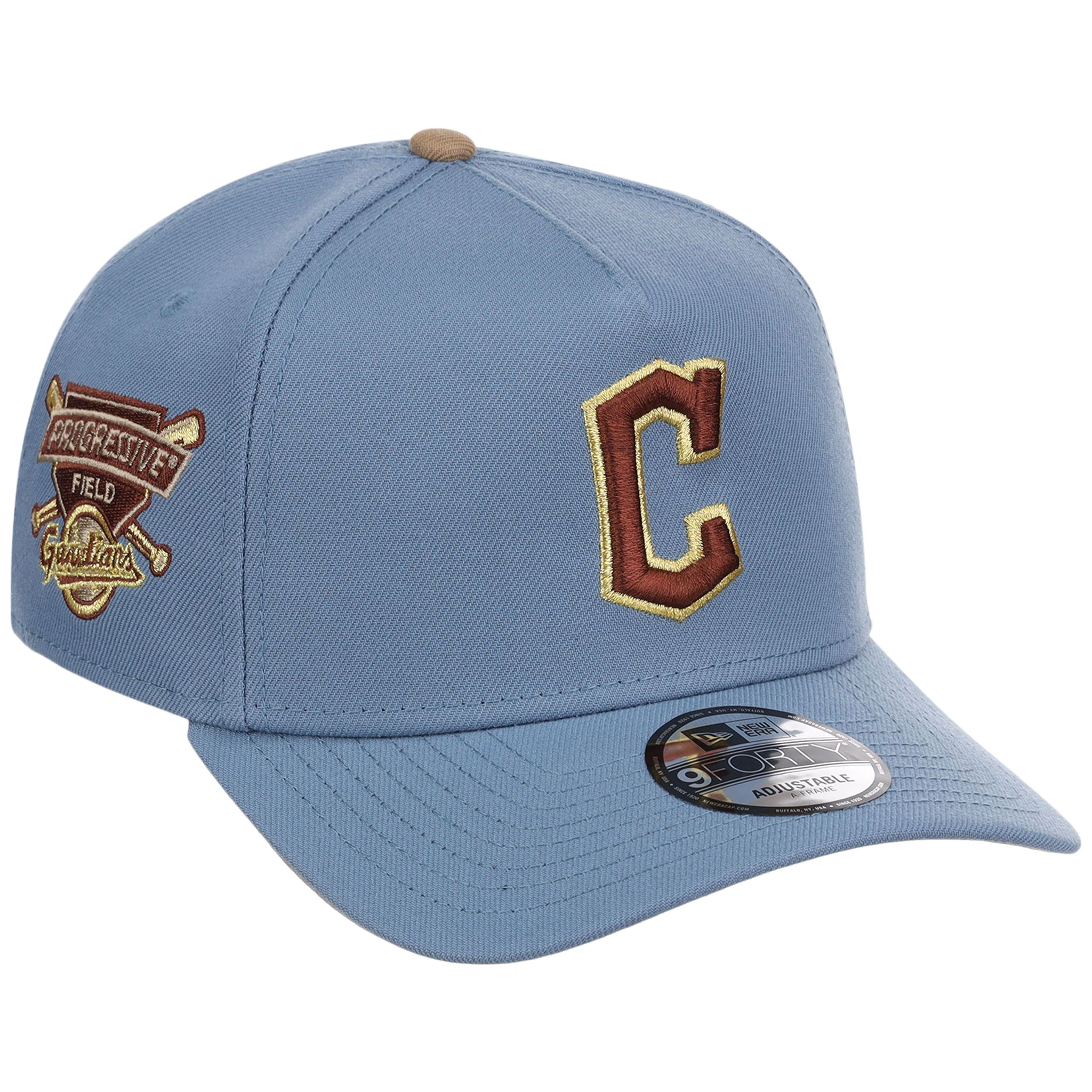Cleveland Guardians MLB Golden Fade New Era 9FORTY