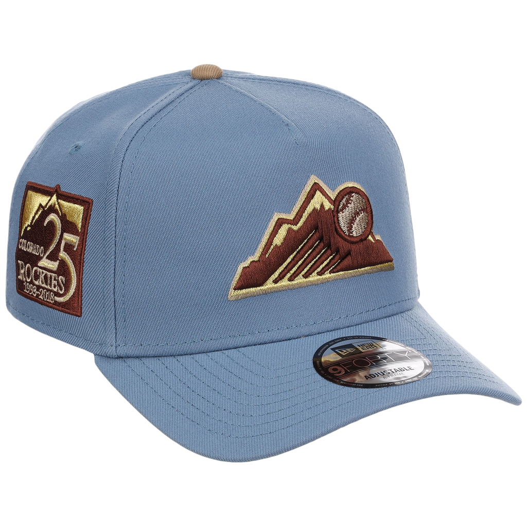 Colorado Rockies MLB Golden Fade New Era 9FORTY
