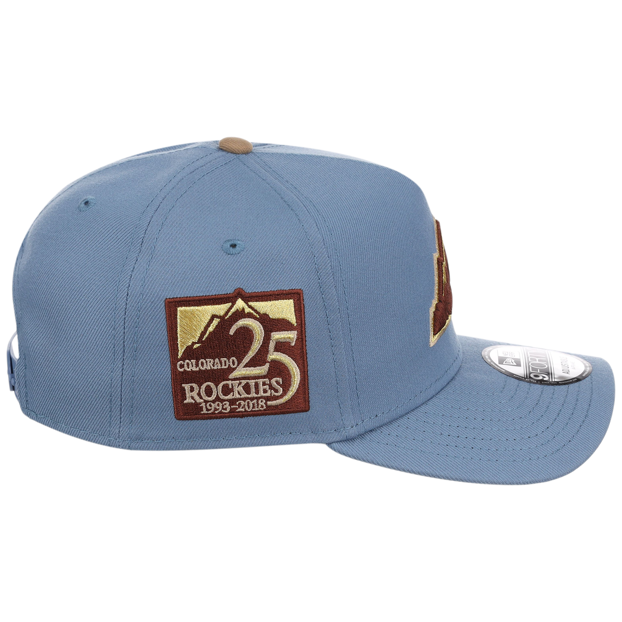 Colorado Rockies MLB Golden Fade New Era 9FORTY