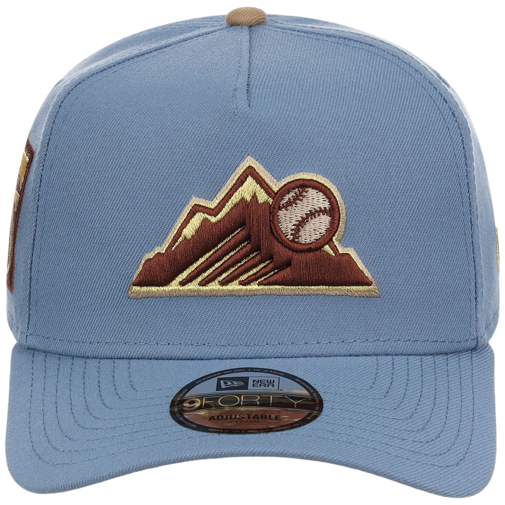 Colorado Rockies MLB Golden Fade New Era 9FORTY