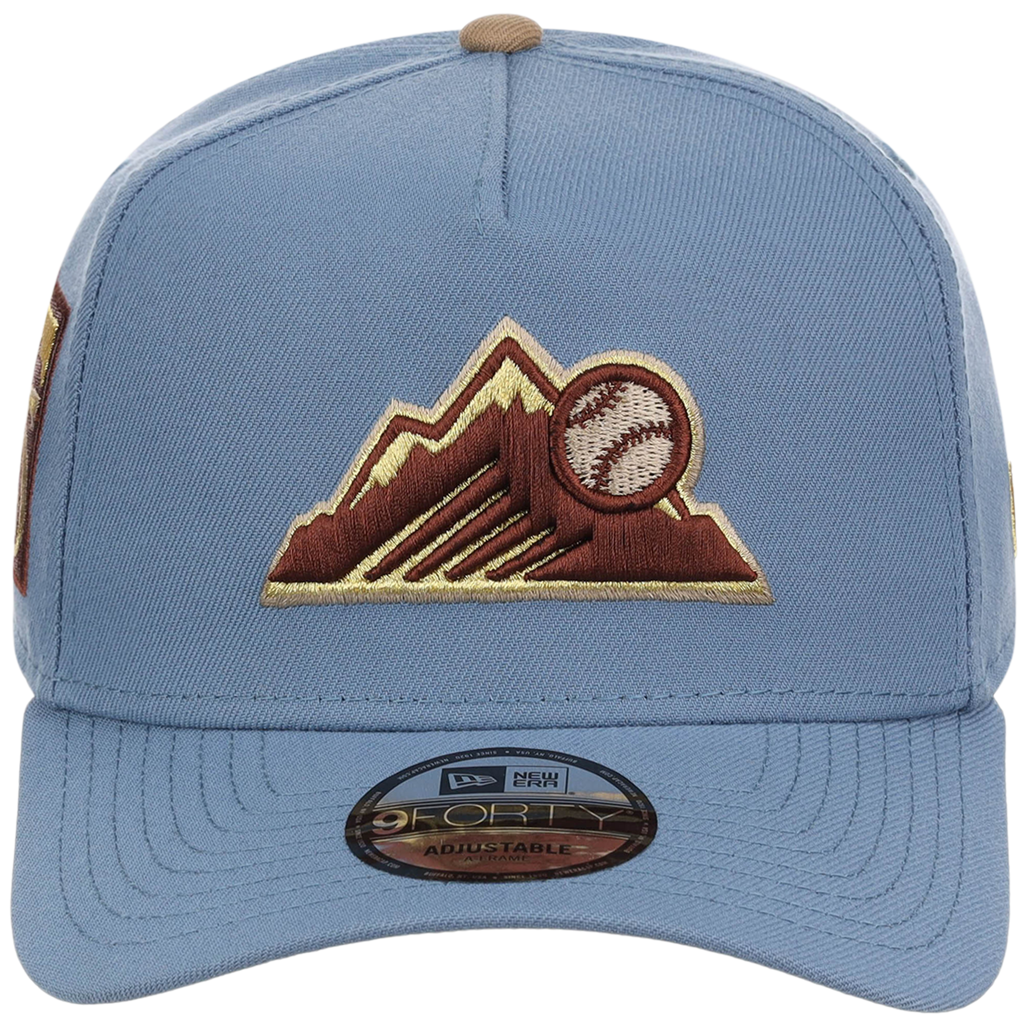 Colorado Rockies MLB Golden Fade New Era 9FORTY