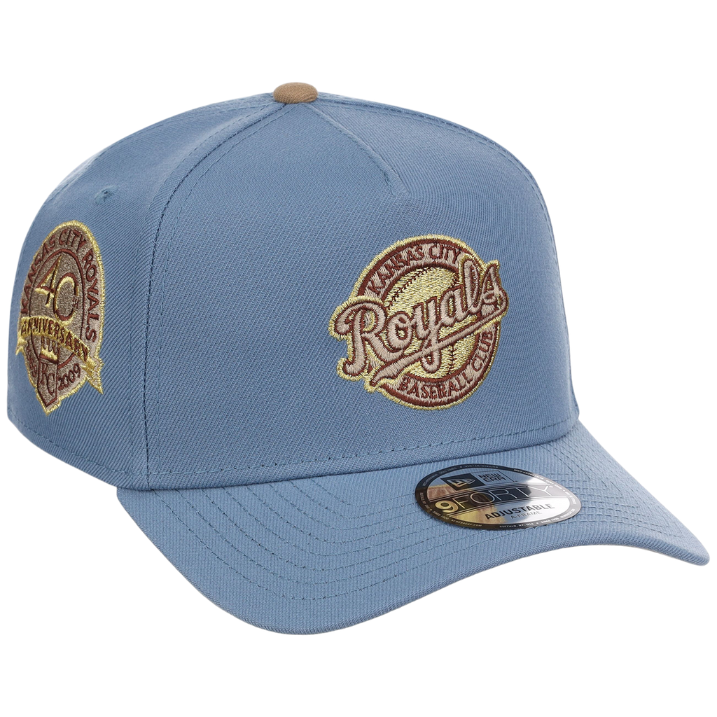Kansas City Royals MLB Golden Fade New Era 9FORTY