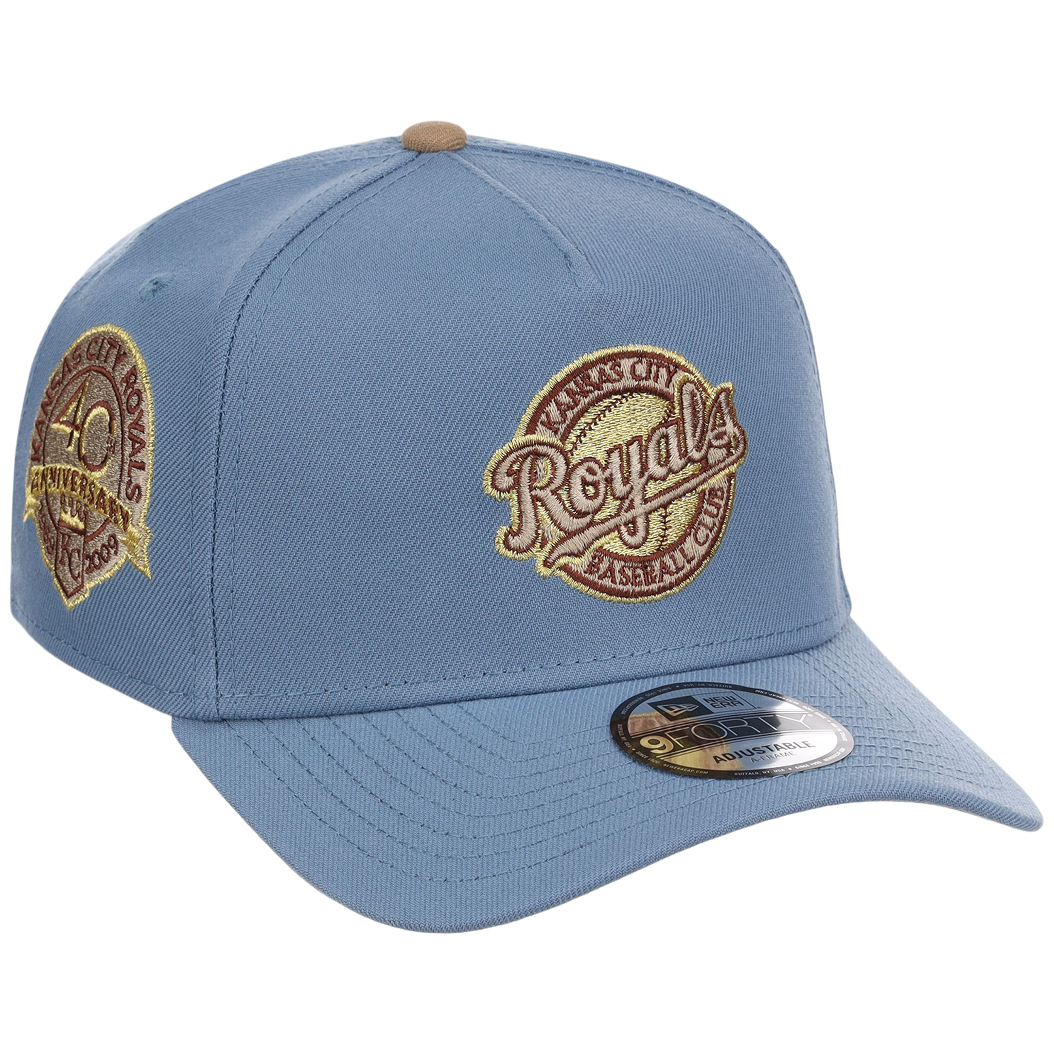 Kansas City Royals MLB Golden Fade New Era 9FORTY