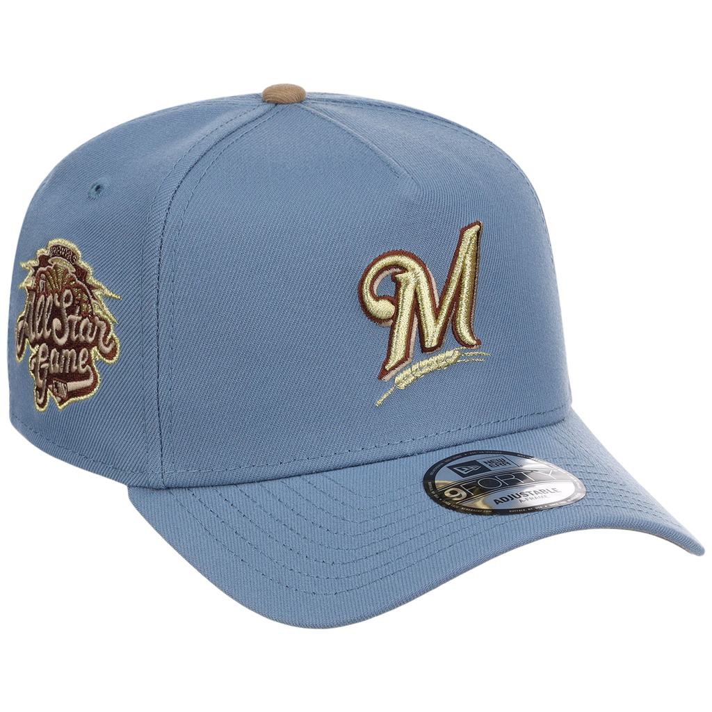 Milwaukee Brewers MLB Golden Fade New Era 9FORTY