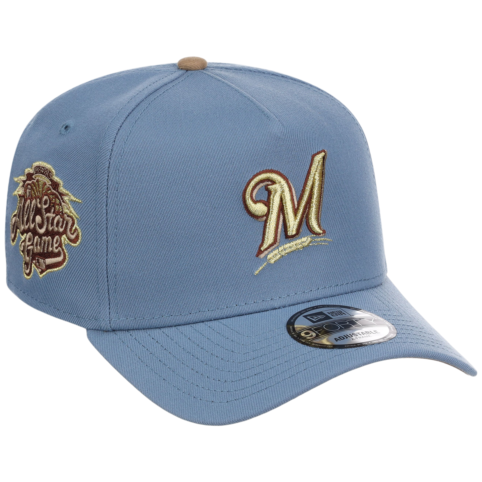 Milwaukee Brewers MLB Golden Fade New Era 9FORTY