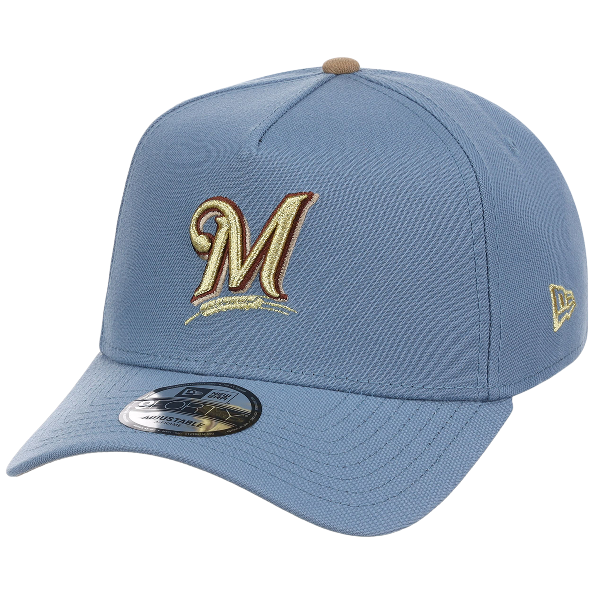 Milwaukee Brewers MLB Golden Fade New Era 9FORTY