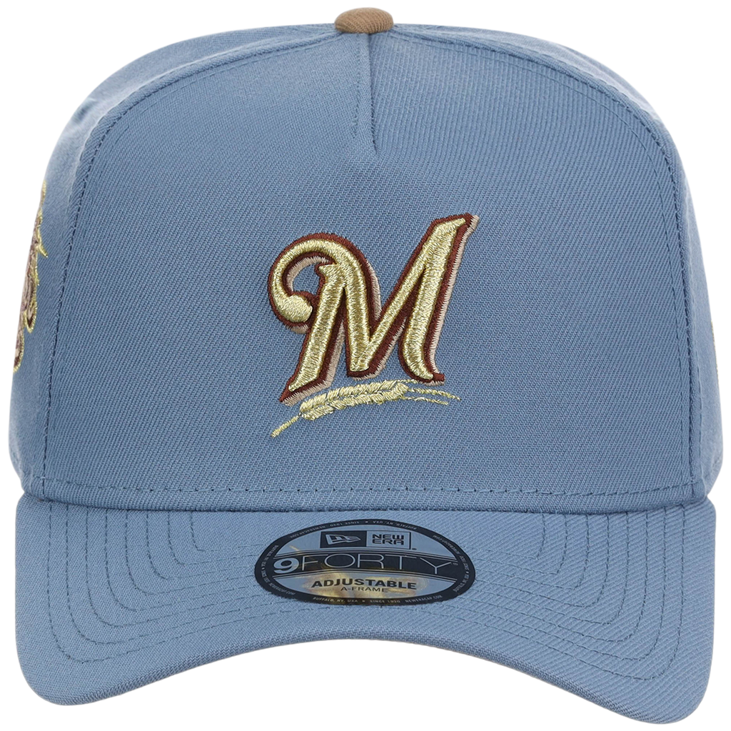 Milwaukee Brewers MLB Golden Fade New Era 9FORTY