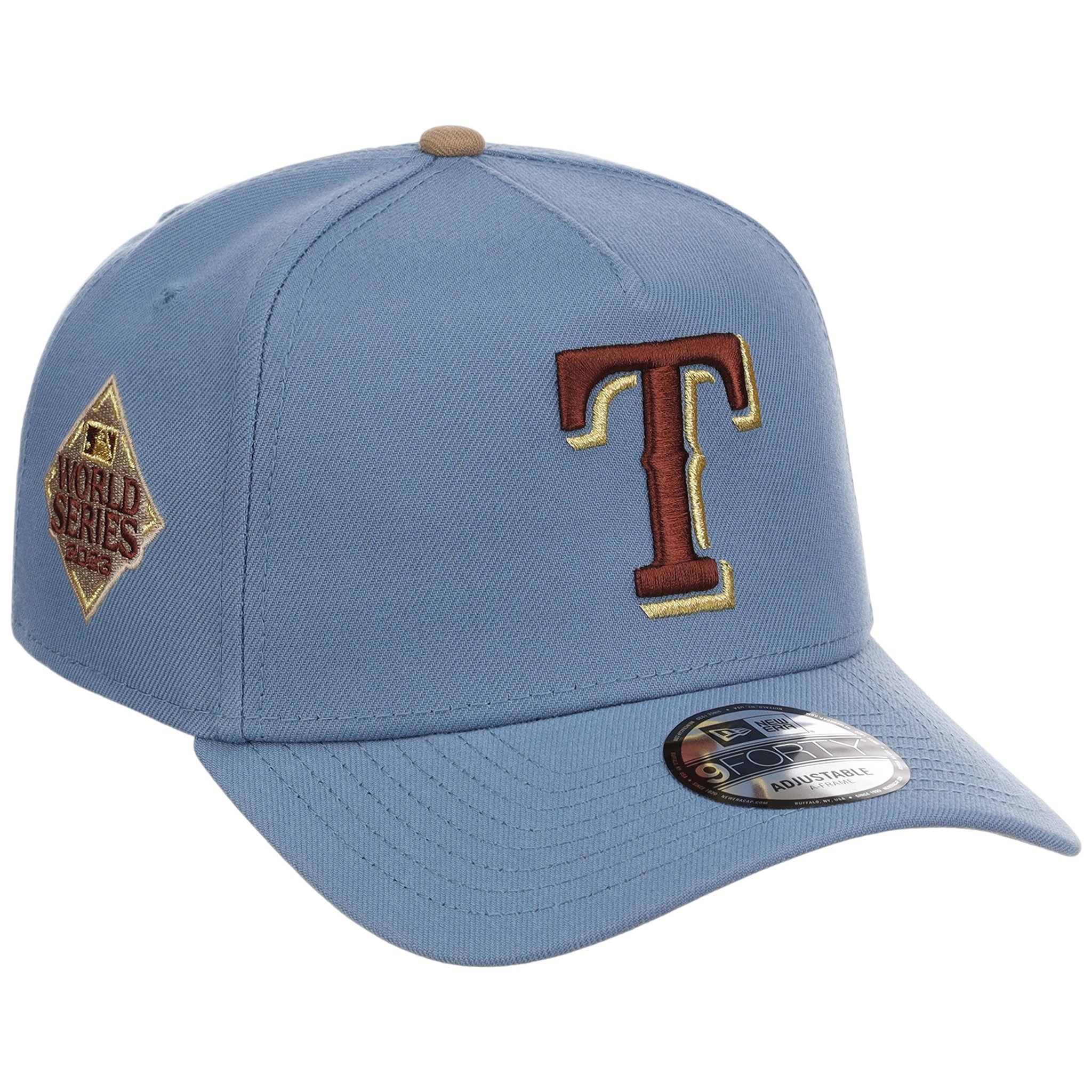 Texas Rangers MLB Golden Fade New Era 9FORTY